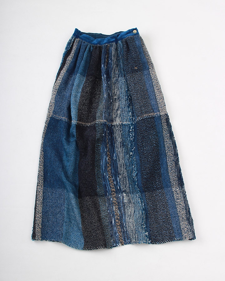 藍ホームスパンツイードスカート: Lady's｜45R ONLINE STORE